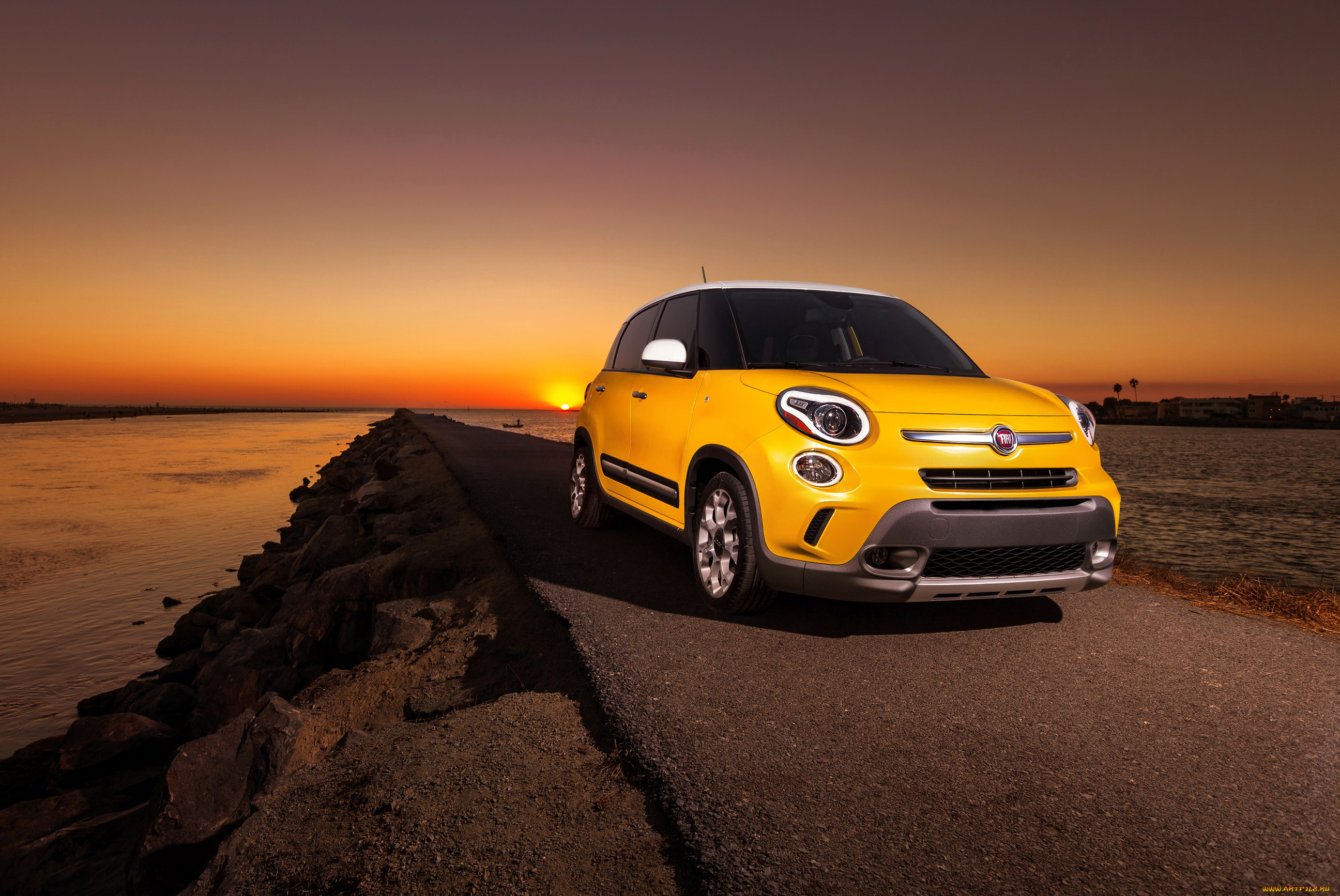 2013, fiat, 500l, trekking, 